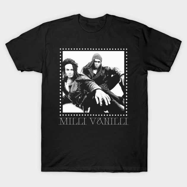 Milli Vanilli \/\/\ Vintage Style Aesthetic Design T-Shirt by DankFutura